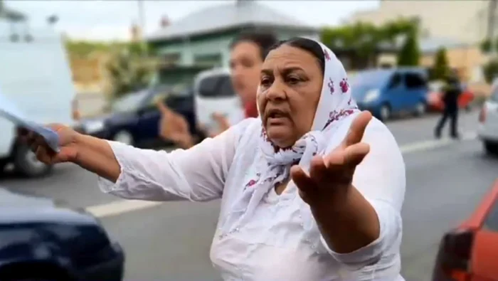 Mama bărbatului suspectat de crima de la Brăila. Foto: captură video