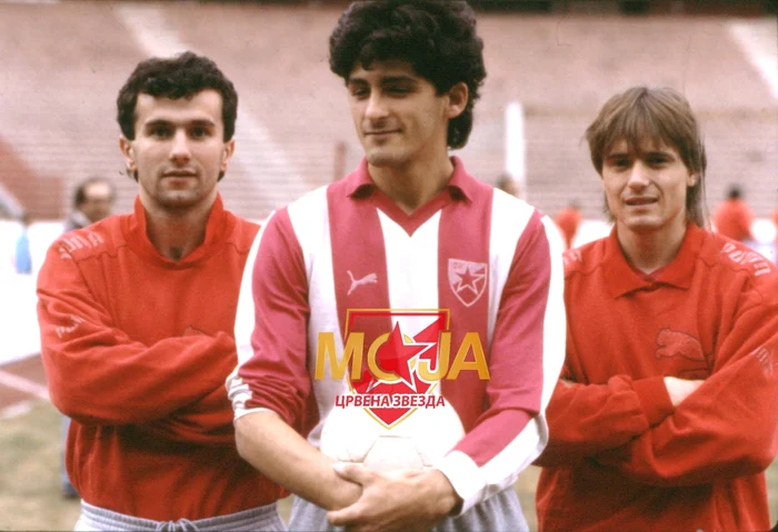 Miodrag Belodedici, la Steaua Roşie Belgrad