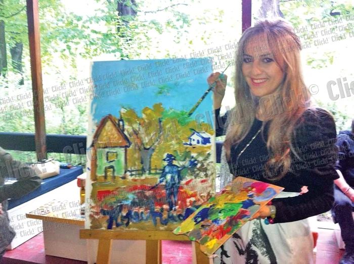 
    “Mi-am descoperit o nouă pasiune”,  declară bucuroasă Florentina  