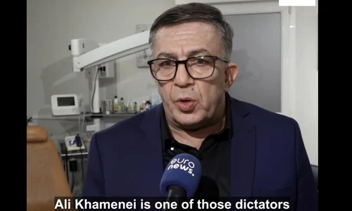 Mahmoud Moradkhani captura video Euronews jpg