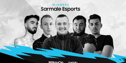 Castigatori competitie Wild Rift organizata de Samsung - Sarmale Esports