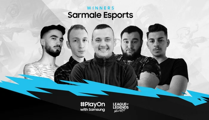 Castigatori competitie Wild Rift organizata de Samsung - Sarmale Esports