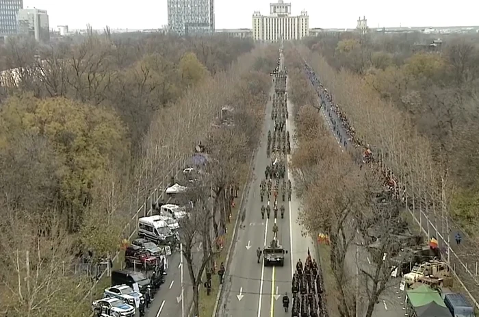 Paradă militară Foto: Captură video