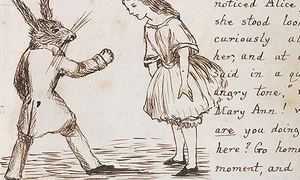 Alice în Ţara Minunilor, manuscrisul original jpeg
