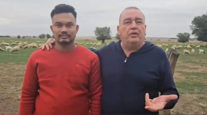 La fermă, Nețoiu are angajați nepalezi pe care-i aprecia public   FOTO Captură video