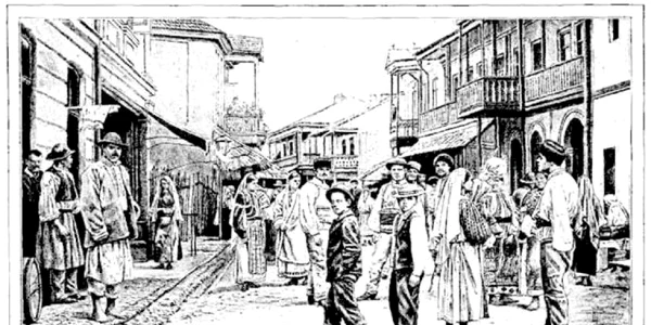 Imagine de colecţie cu Horezu apărută în renumita publicaţie „Tour du Monde” în 1905 Foto hellenicaworld com