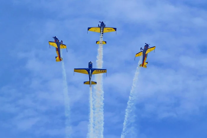 Miting aviatic la Cluj-Napoca FOTO: Facebook , Aeroclubul României