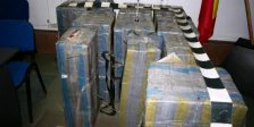 10.000 de pachete de ţigări au fost confiscate