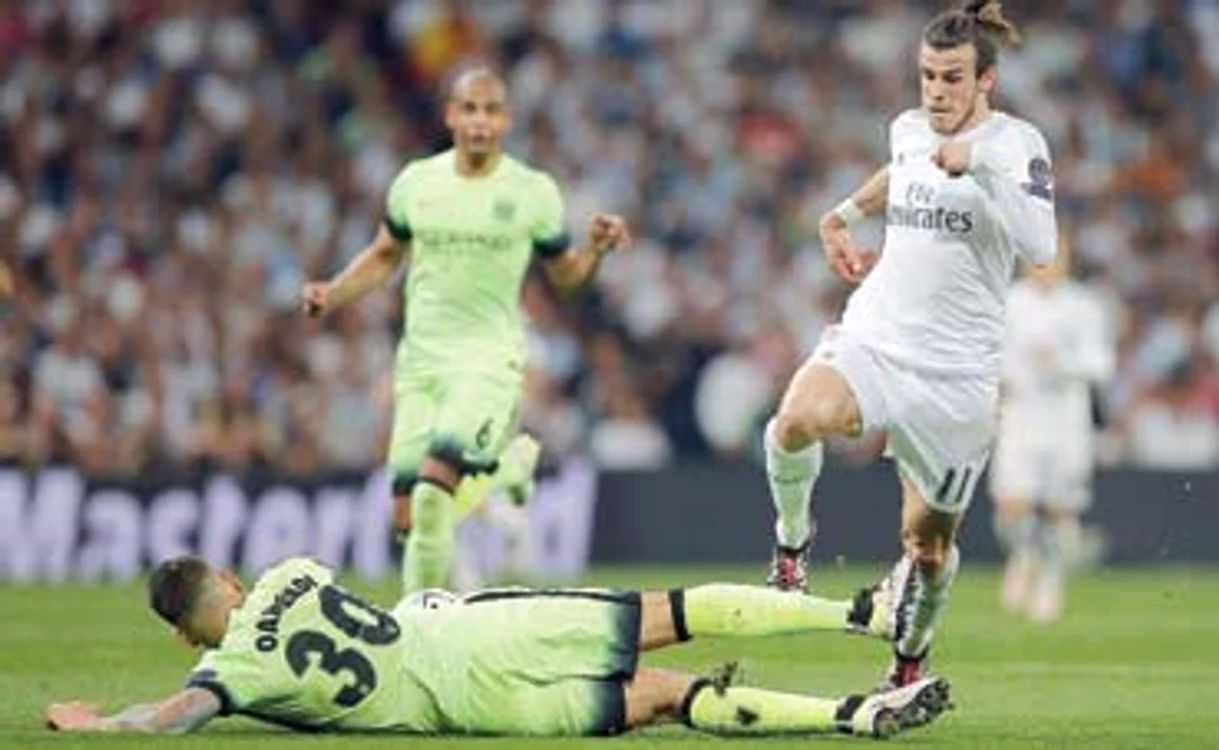
    Gareth Bale a fost printre cei mai buni fotbalişti de la Real în meciul cu CityFoto: AP  