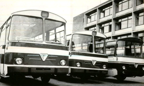 Uzinele „Autobuzul” din Bucureşti, în 1970 (© „Fototeca online a comunismului românesc”, cota: 243/1970)