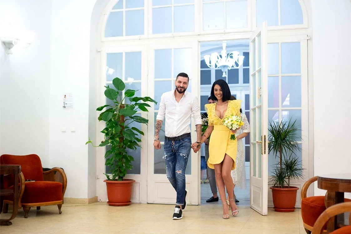 Adelina și Virgil s-au cununat în secret miercuri (3 iulie)