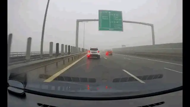 Gest inconștient pe A3: un șofer de 57 de ani, filmat conducând pe contrasens. Cum l-a sancționat poliția