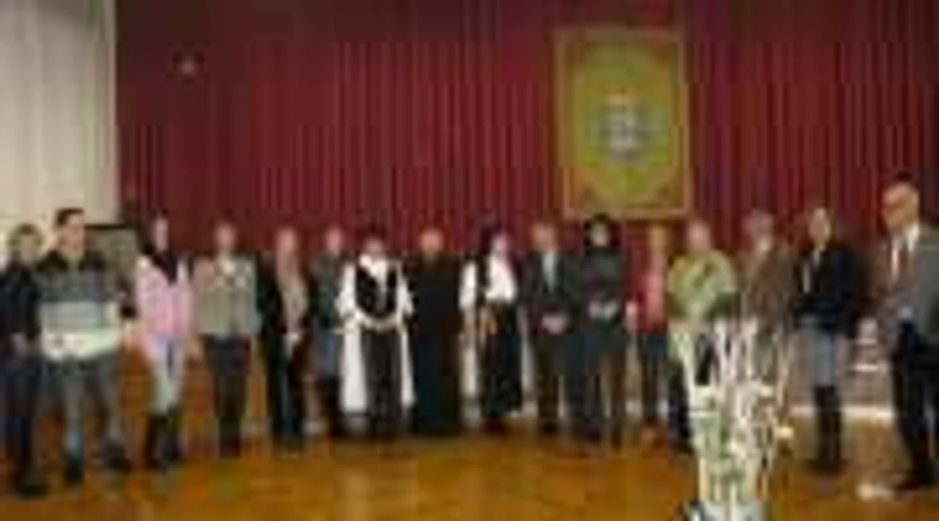 Imagine de la decernarea premiului Angelicăi, la Primăria din Logrono sursa: 20 minutos