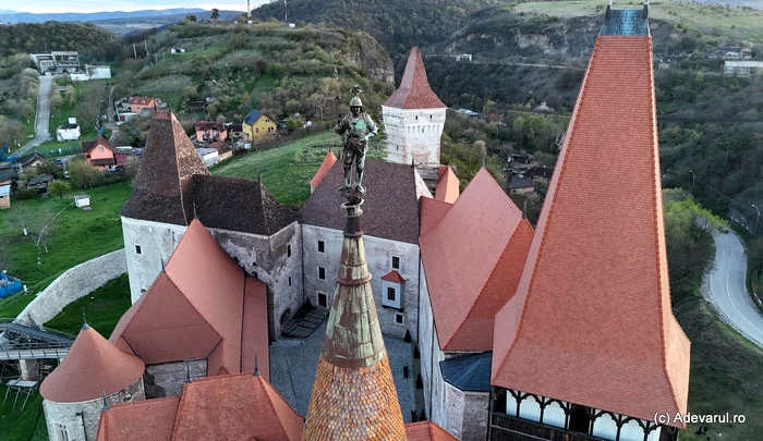 Statuia lui Ioan de Hunedoara. Foto: Daniel Guță