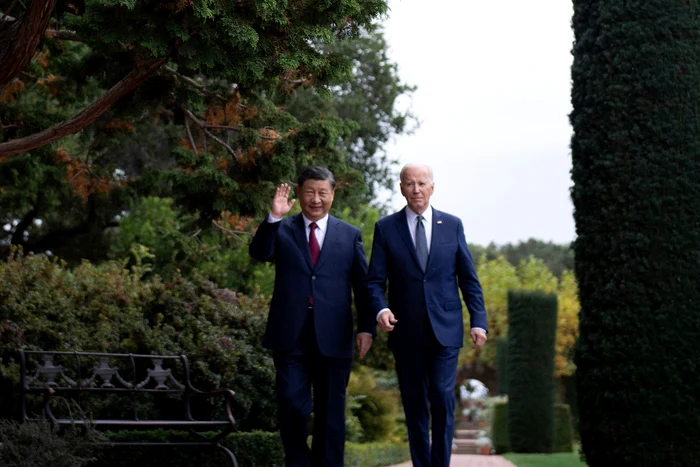 Xi Jinping și Joe Biden în marja summitului de lângă San Francisco FOTO AFP