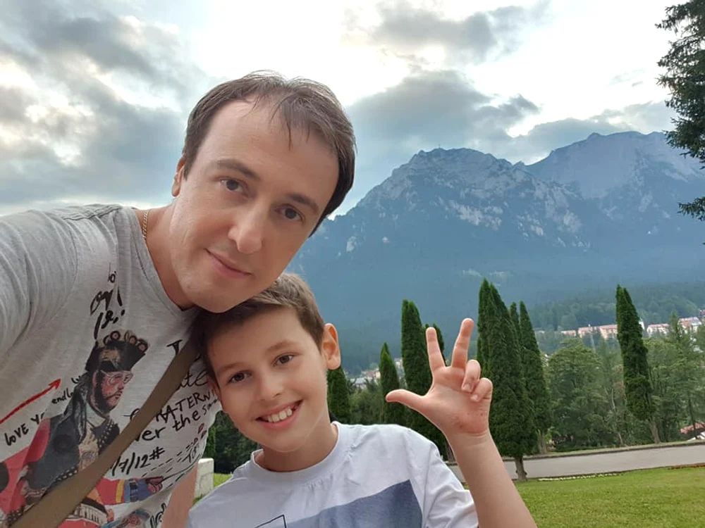 DaviN și studioul lui profesionalfoto: arhivă personală
