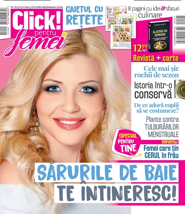 Mai citeşte în revista „Click! pentru femei“ de vineri: 5 Leacuri contra problemelor menstruale 5 Berlin, oraşul din inima Europei