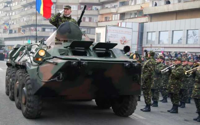 La parada de la Alba Iulia vor defila 41 de mijloace de tehnică militară