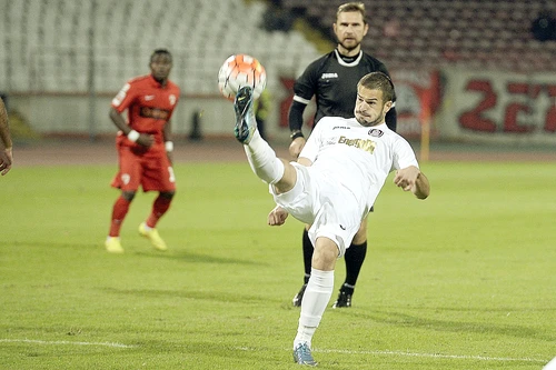 Clujeanul Păun a jucat doar 8 minute în meciul de pe stadionul „Dinamo”