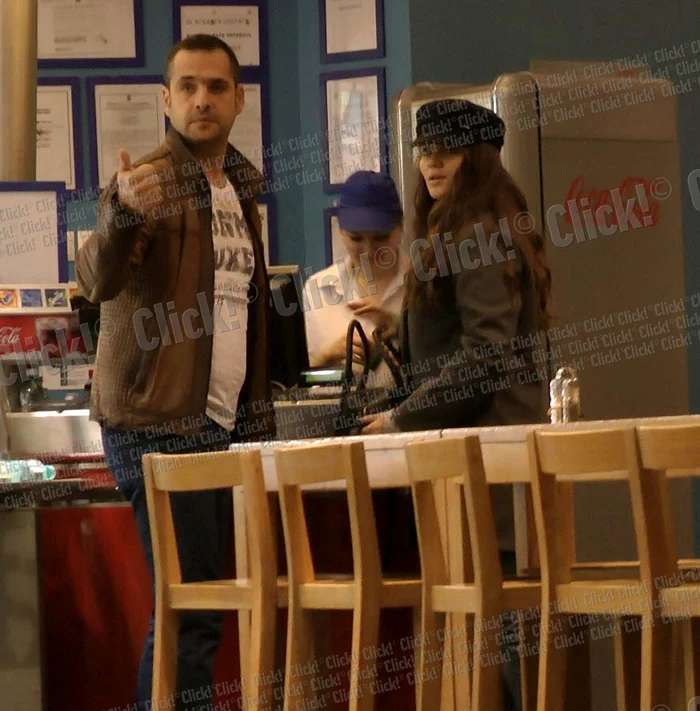 Mădălin Ionescu şi soţia, la «împinge tava»