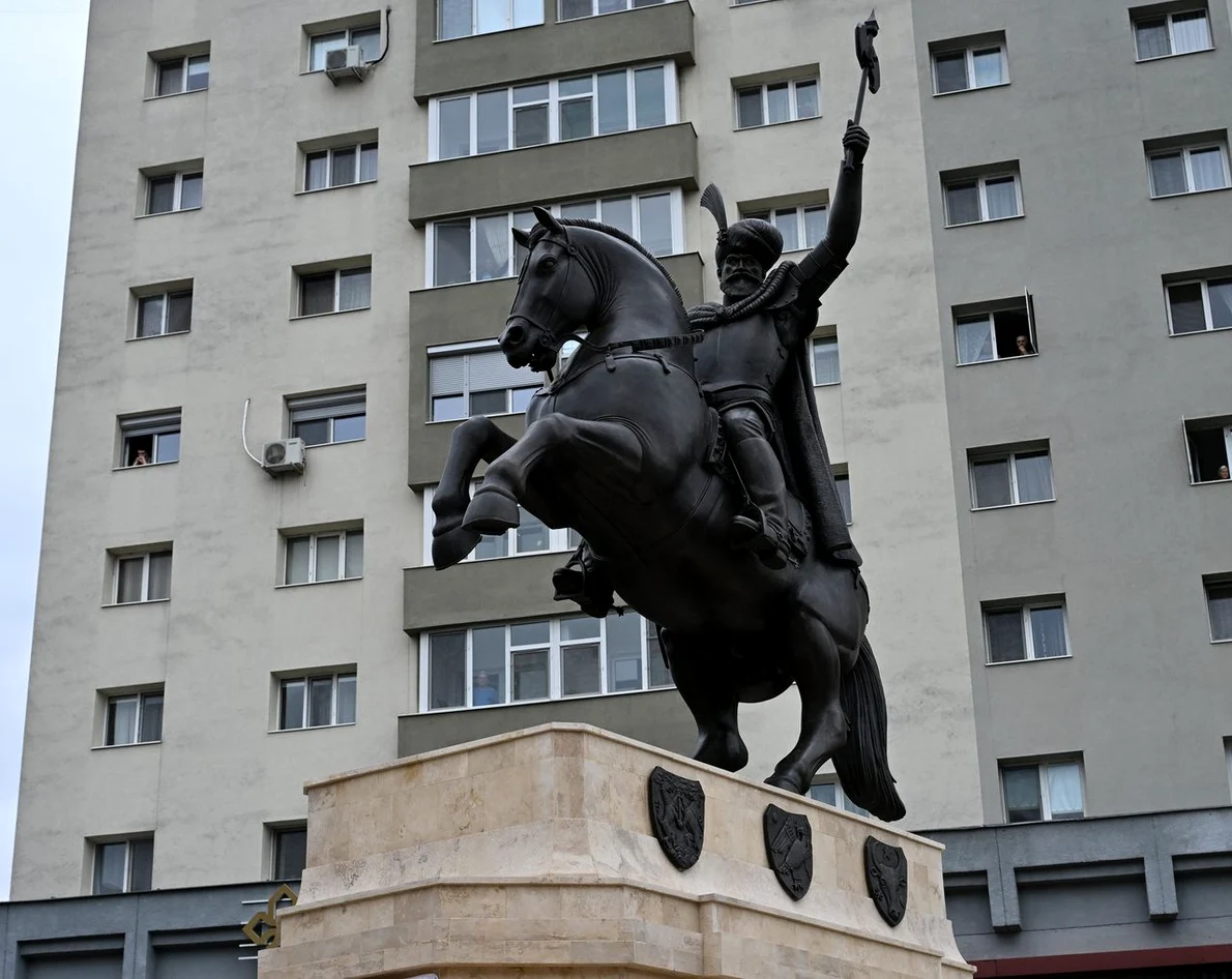 Statuia lui Mihai Viteazul de la Zalău (© Facebook / Consiliul Județean Sălaj)