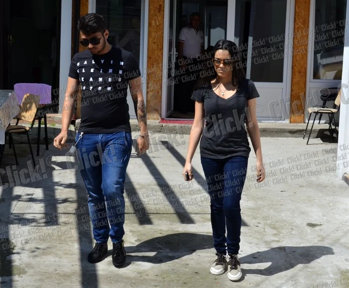 Franco şi Carmen Minune au mers acasă la el, apoi au ieşit în oraş. (Foto: Alex Muscaliu)