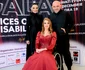 Magda Coman, Cosmina Păsărin și Alin Gălățescu la gala Voices of Disability