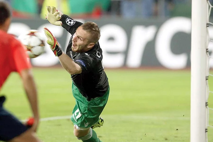 Fundaşul a avut plonjoane de  adevărat portar