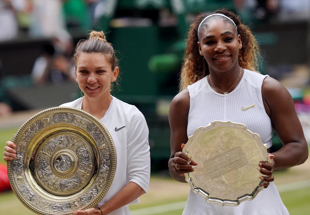 Simona Halep și Serena Williams FOTO: Arhiva