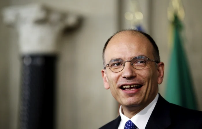 Premierul italian Enrico Letta