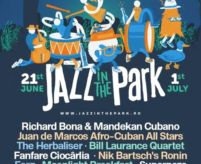 afis jazz in the park cluj