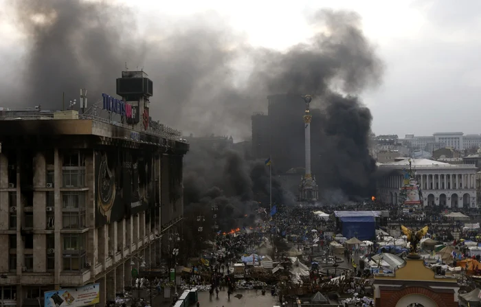 Proteste la Kiev FOTO Reuters