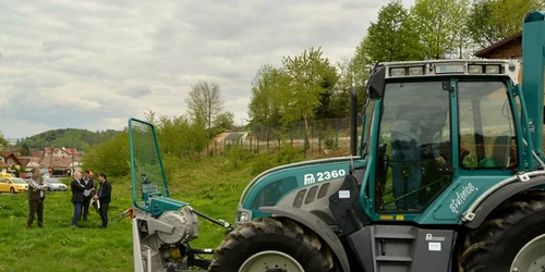 La pepiniera din Braşov se va lucra cu utilaje de ultimă generaţie. FOTO Andrei Paul