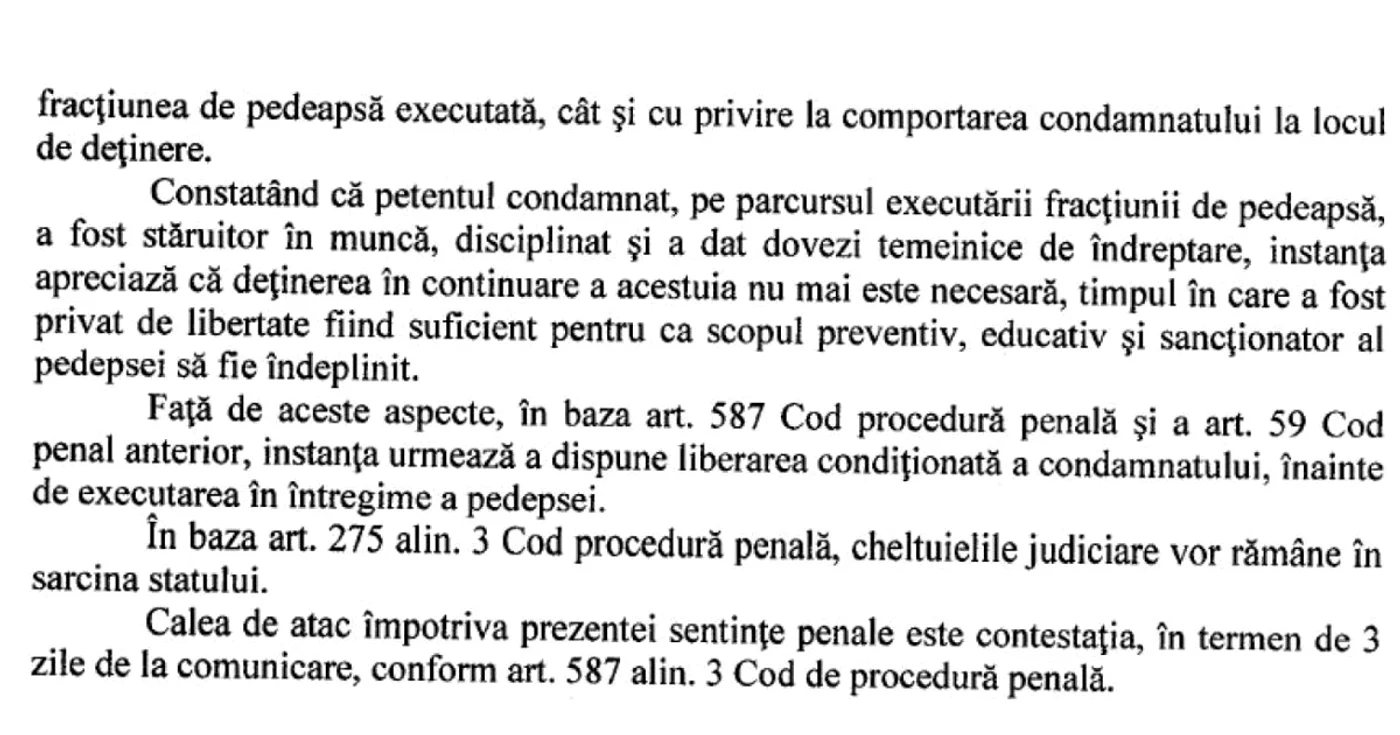 "sentinta nicolae popa"