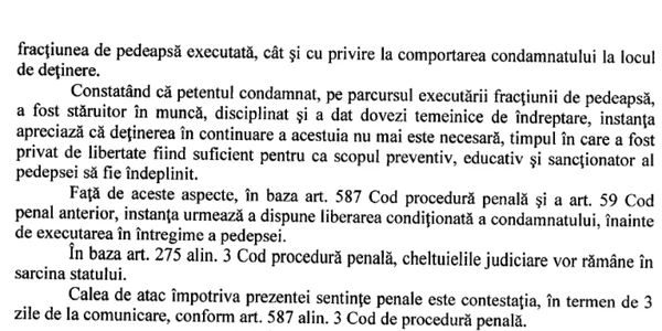 "sentinta nicolae popa"