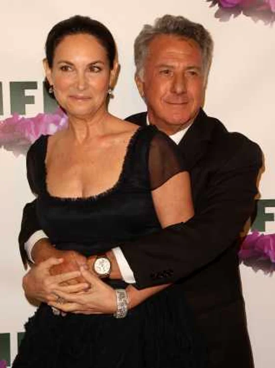 dustin hoffman si sotia