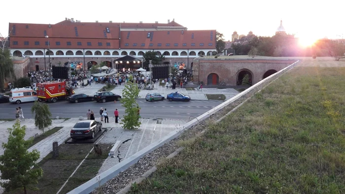 Bastionul Therzia într-o ipostază nemaiîntâlnită FOTO Ştefan Both