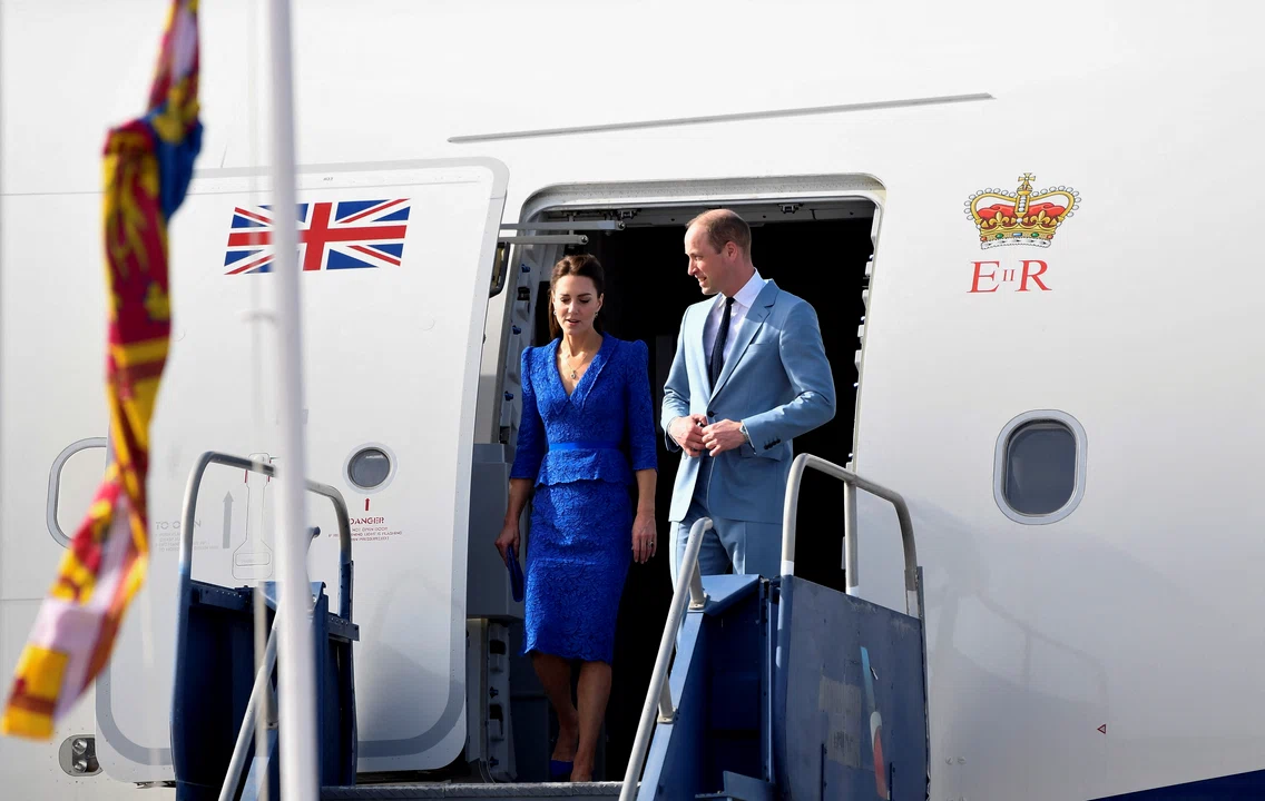 kate middleton william avion jpg