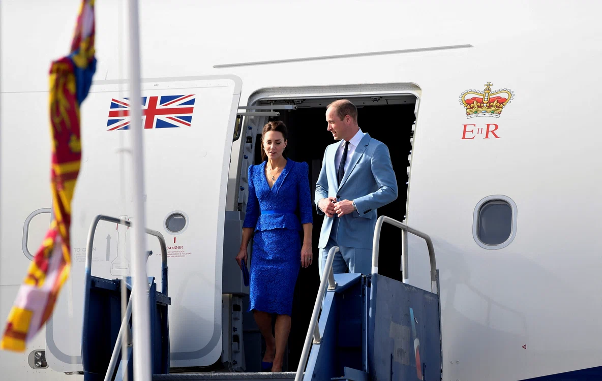 kate middleton william avion jpg
