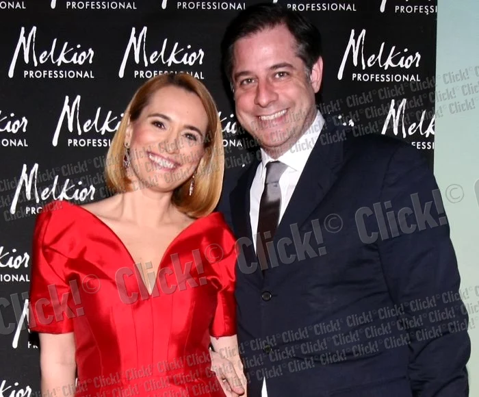 Andreea Esca şi soţul ei, Alexandre Eram, la Gala Premiilor Gopo 2014. (Foto: Dorin Constanda)