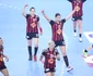 Echipa CSM Bucureşti joacă împotriva echipei ungare Vardar Skopje în semifinala din Liga Campionilor în Budapesta FOTO Mediafax Sebastian Tataru