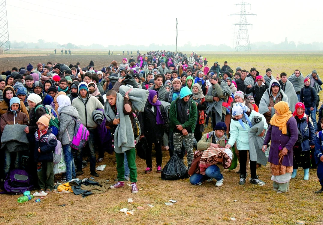Foarte mulţi refugiaţi sirieni au venit în Europa