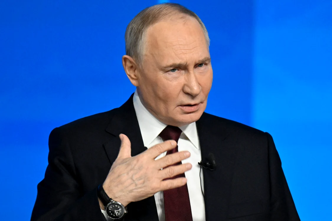 Președintele rus Vladimir Putin/FOTO:AFP