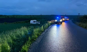 ambulanță implicată într un accident în județul Cluj Foto Știri de Cluj jpg