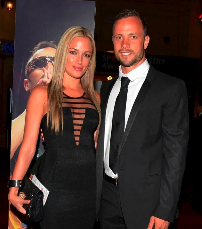Oscar Pistorius şi Reeva Steenkamp, în data de 7 februarie 2013