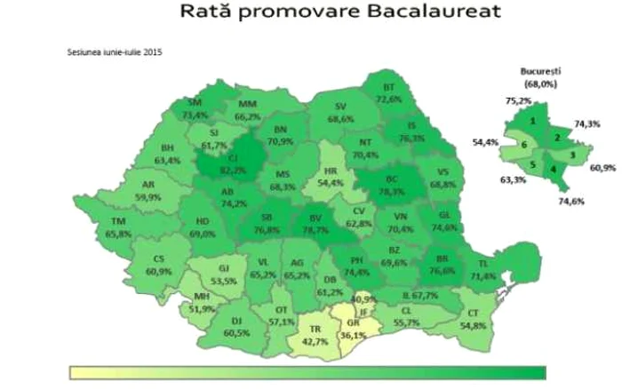 Rezultate BAC 2015. Promovabilitatea
