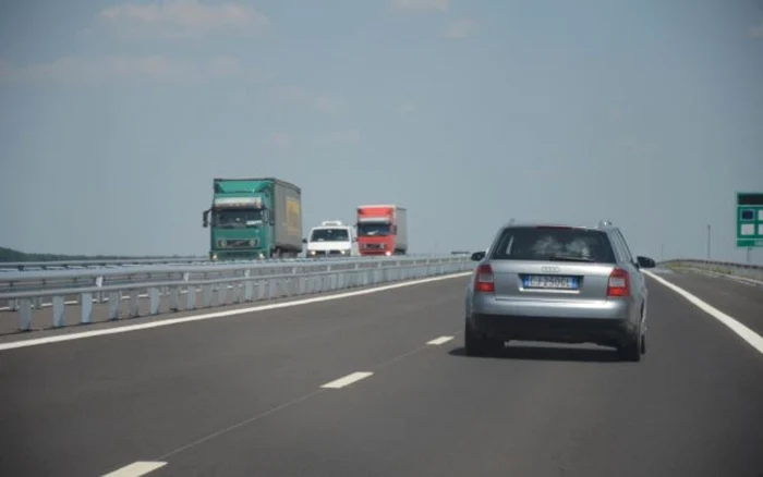 Bărbatul a fost prins pe Autostrada Bucureşti - Ploieşti cu 236 km/oră. FOTO Adevărul