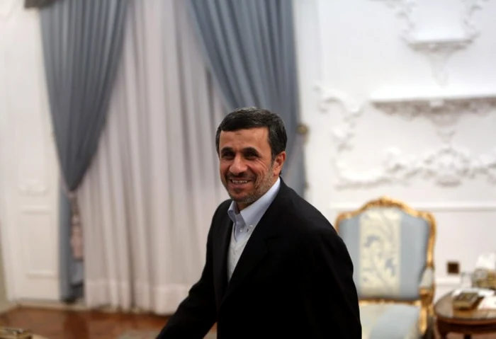 Preşedintele iranian, Mahmoud Ahmadinejad FOTO AFP