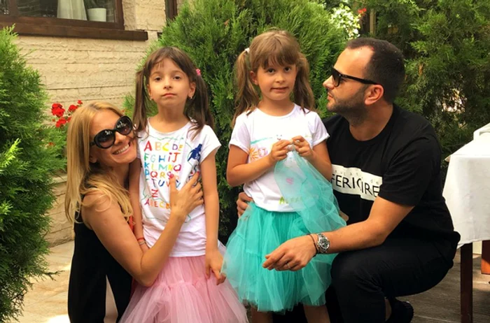 Morar, alături de soție și fetițele saleFoto: Arhivă personală