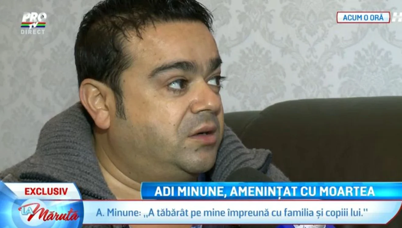 Adi Minune, ameninţat de Dănuţ Văncică